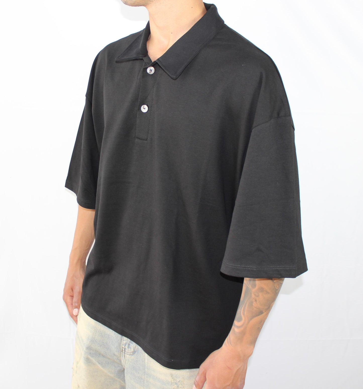 Polo nera over