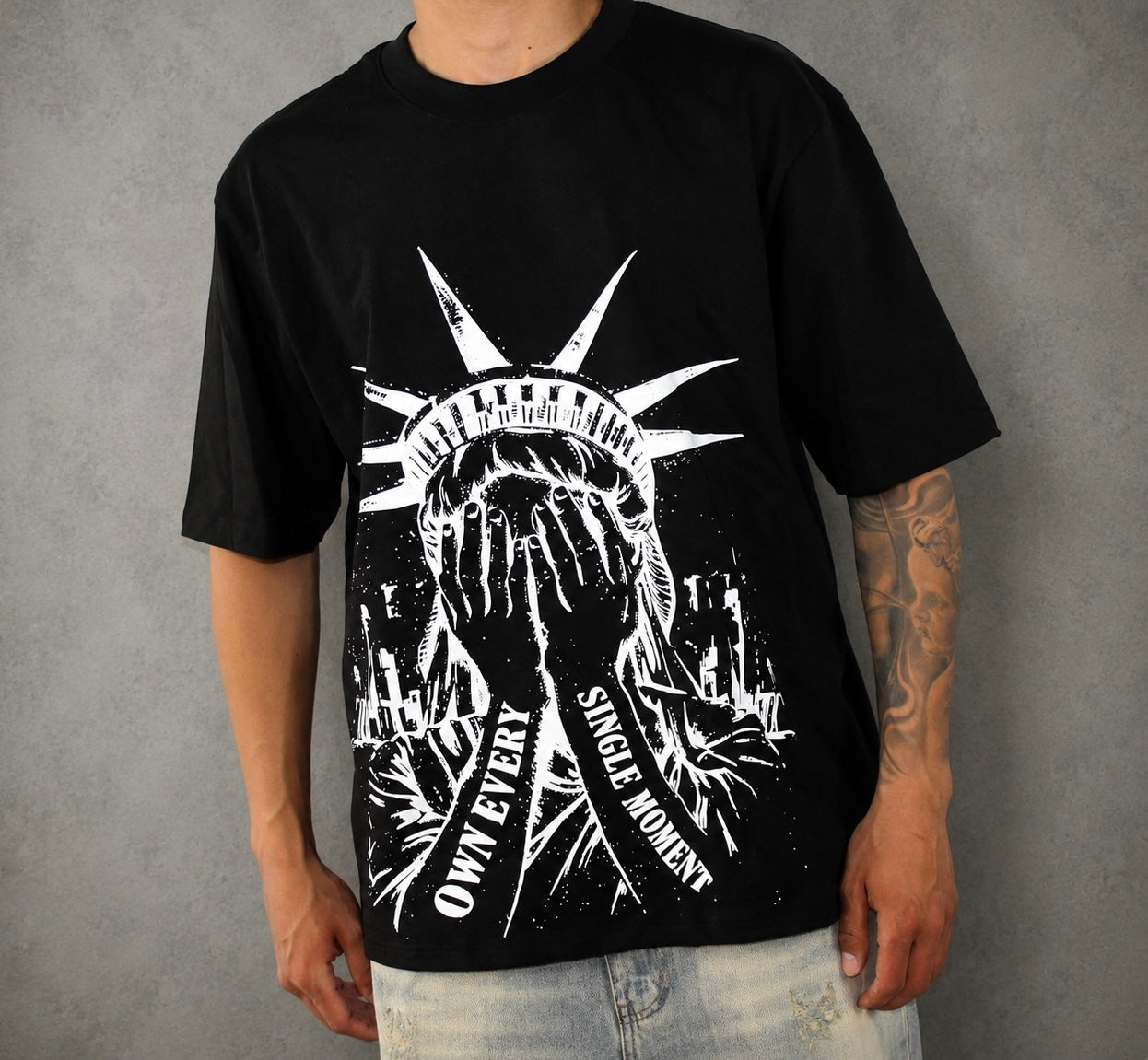 T-shirt liberty black