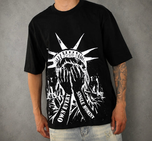 T-shirt liberty black