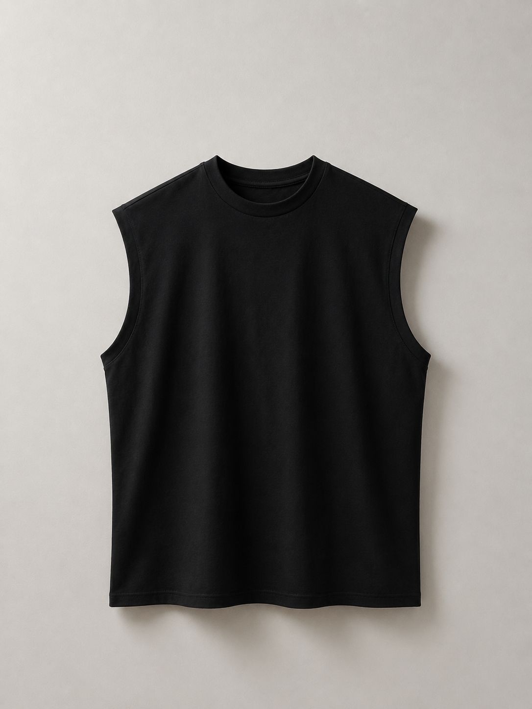Canotta basic nera