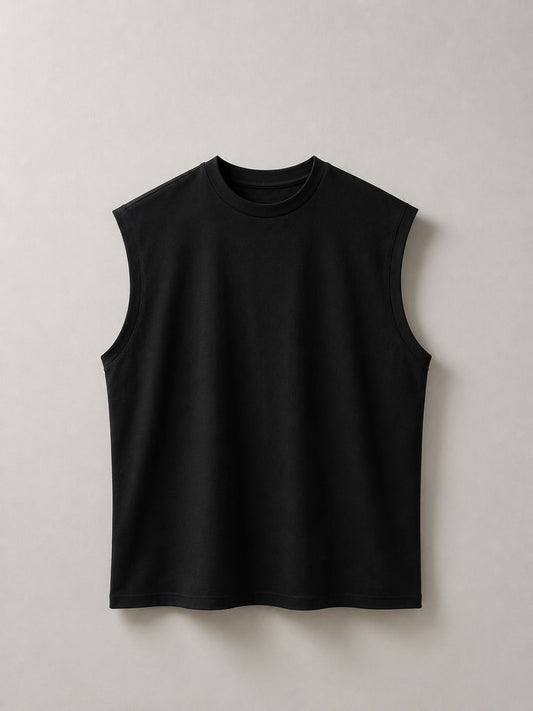 Canotta basic nera